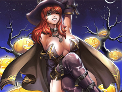 Хеллоуинские ведьмочки онлайн